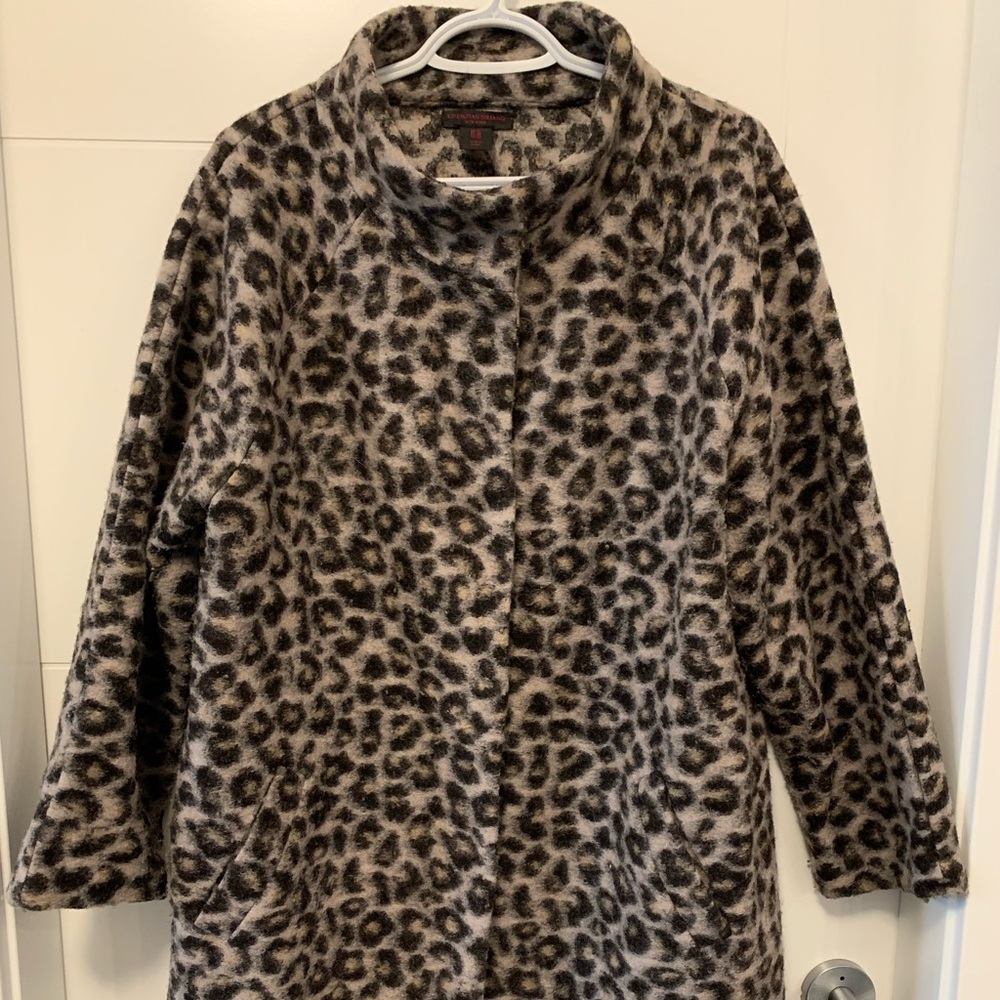 Christian Soriano New York leopard jacket